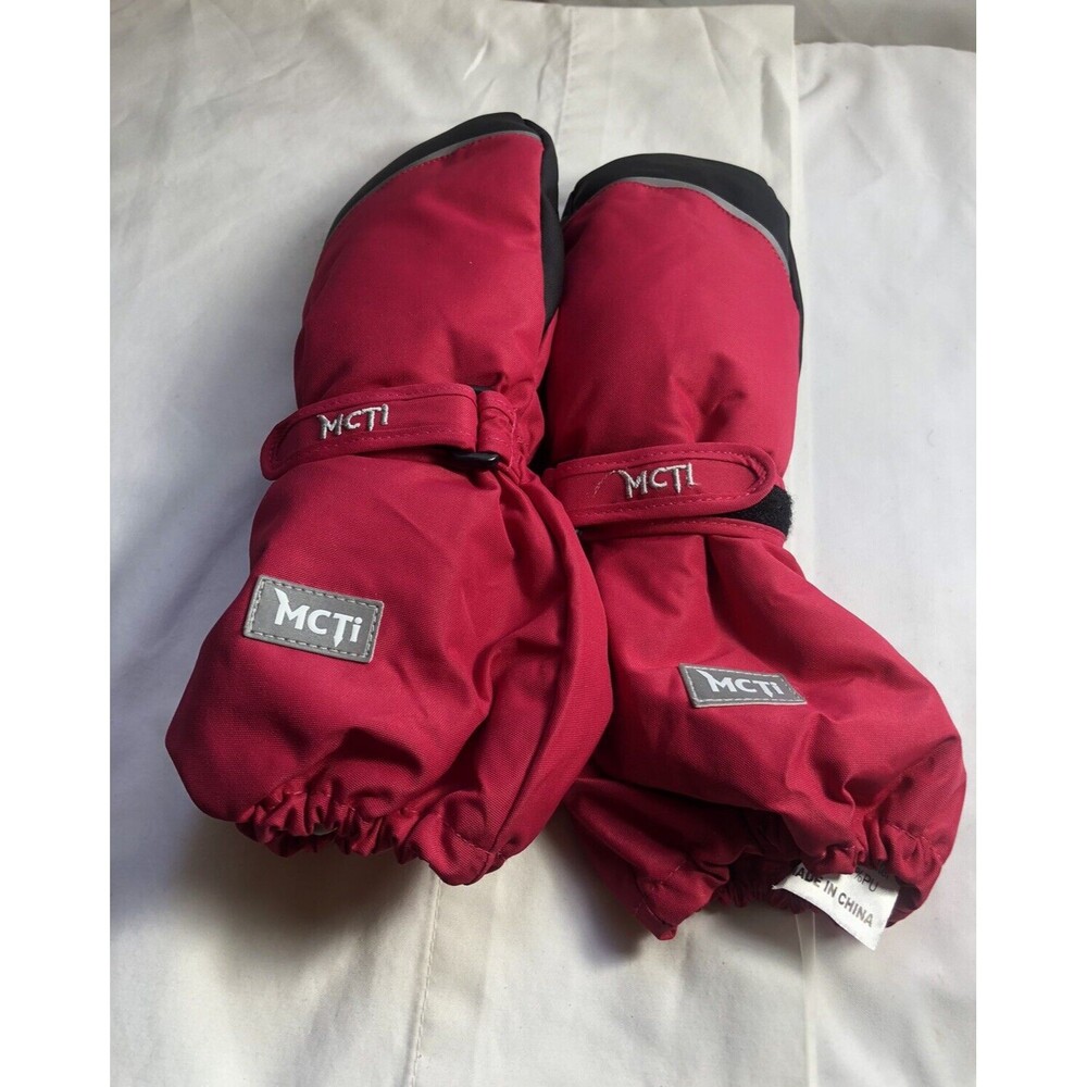 MCTi Waterproof Mittens 1Pair Warm Windproof Long Cuff Gloves Size 6 KDS-19 NWT
